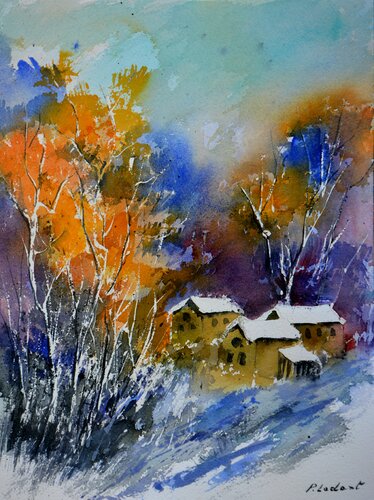 Clearing- aquarelle 812031 di Pol Ledent, Opera su carta in vendita su Singulart