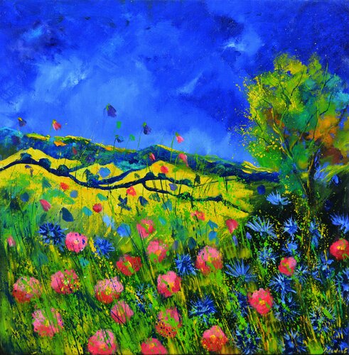 Autumnal moonshine von Pol Ledent, Malerei kaufen auf Singulart