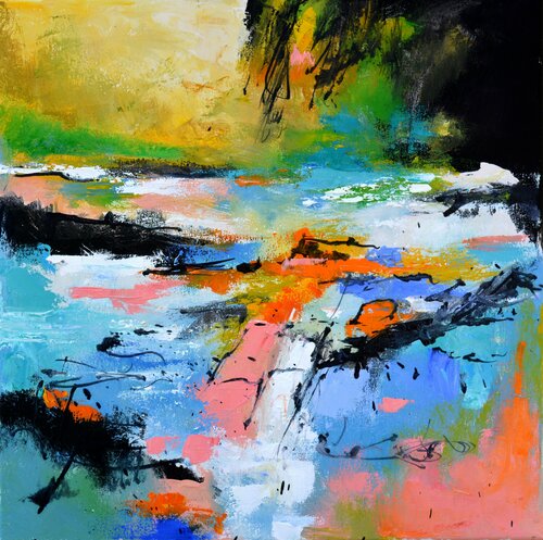 Secret waters di Pol Ledent, Pittura in vendita su Singulart