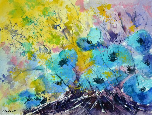 Nature morte - aquarelle 612172 di Pol Ledent, Opera su carta in vendita su Singulart