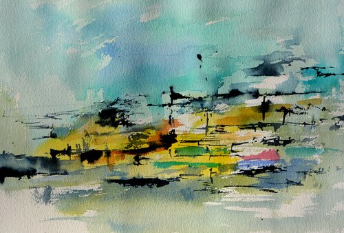 Transfer- aquarelle 514020 by Pol Ledent, Work on Paper for Sale on Singulart