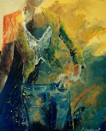 Smart girl de Pol Ledent, Pintura a la venta en Singulart