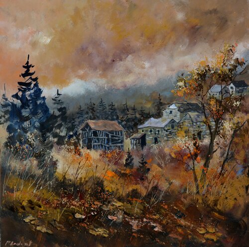 Somewhere along the Semois River von Pol Ledent, Malerei kaufen auf Singulart