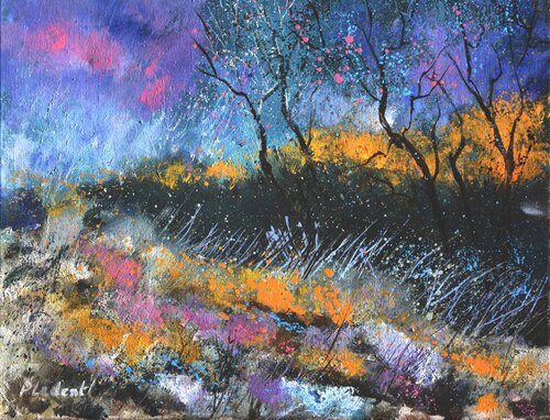 Magic landscape von Pol Ledent, Malerei kaufen auf Singulart