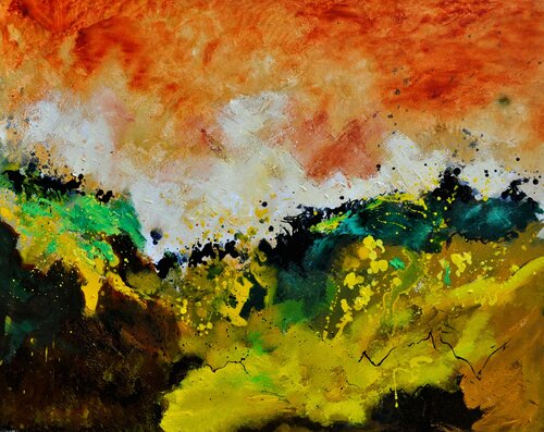 Journey to the sun di Pol Ledent, Pittura in vendita su Singulart