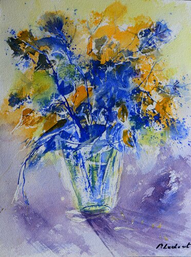 Nature morte - aquarelle 612563 di Pol Ledent, Opera su carta in vendita su Singulart