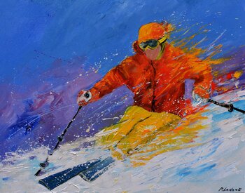 Skiing Pol Ledent