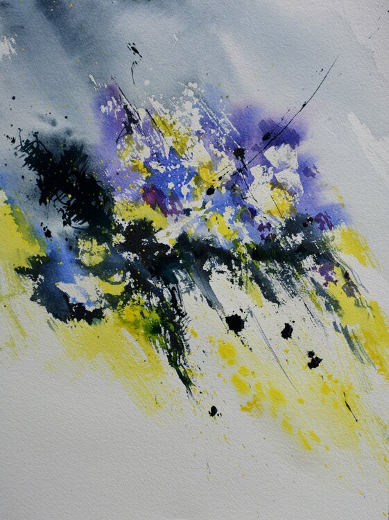 Landing  - aquarelle Pol Ledent