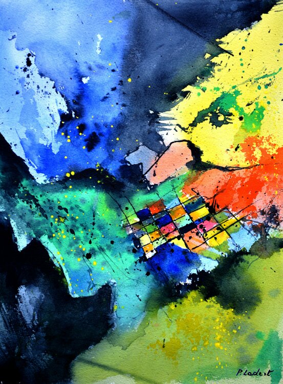 So colourful  - aquarelle Pol Ledent