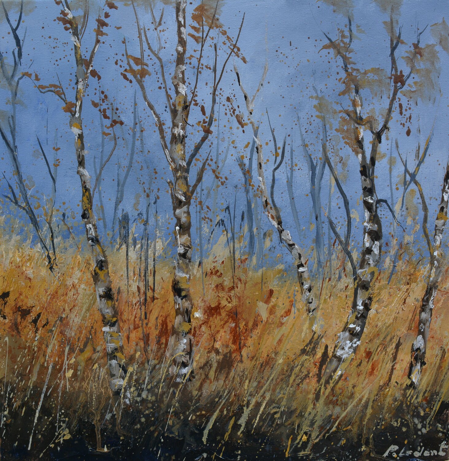 A few aspen trees Pol Ledent
