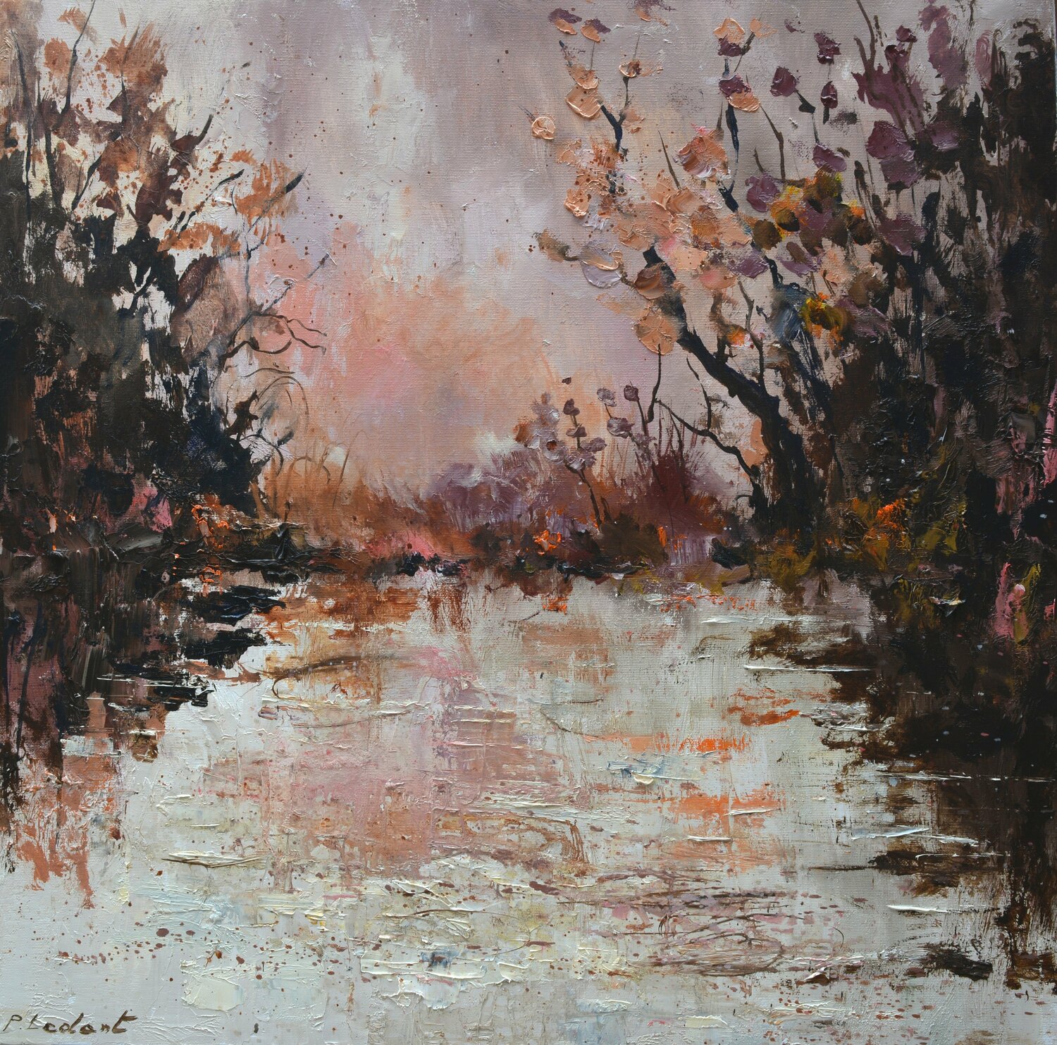 L'étang rose Pol Ledent
