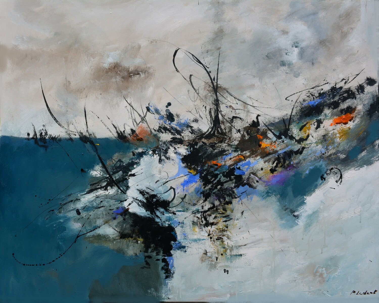 The raft of the Medusa Pol Ledent Originalgemälde zu verkaufen