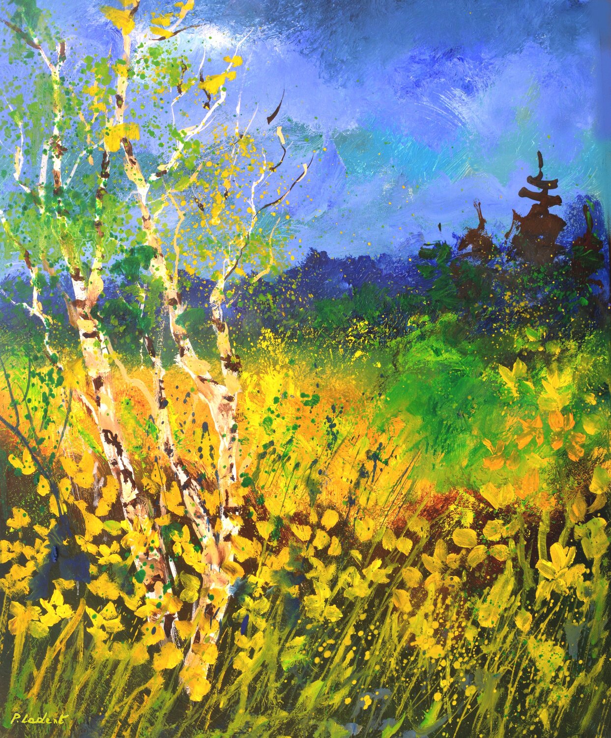 Yellow spring Pol Ledent