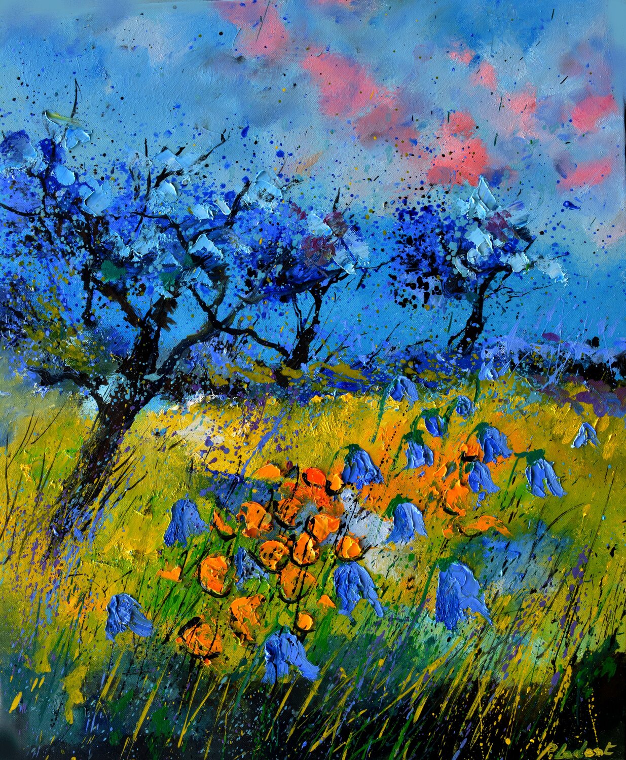 Blue summer Pol Ledent