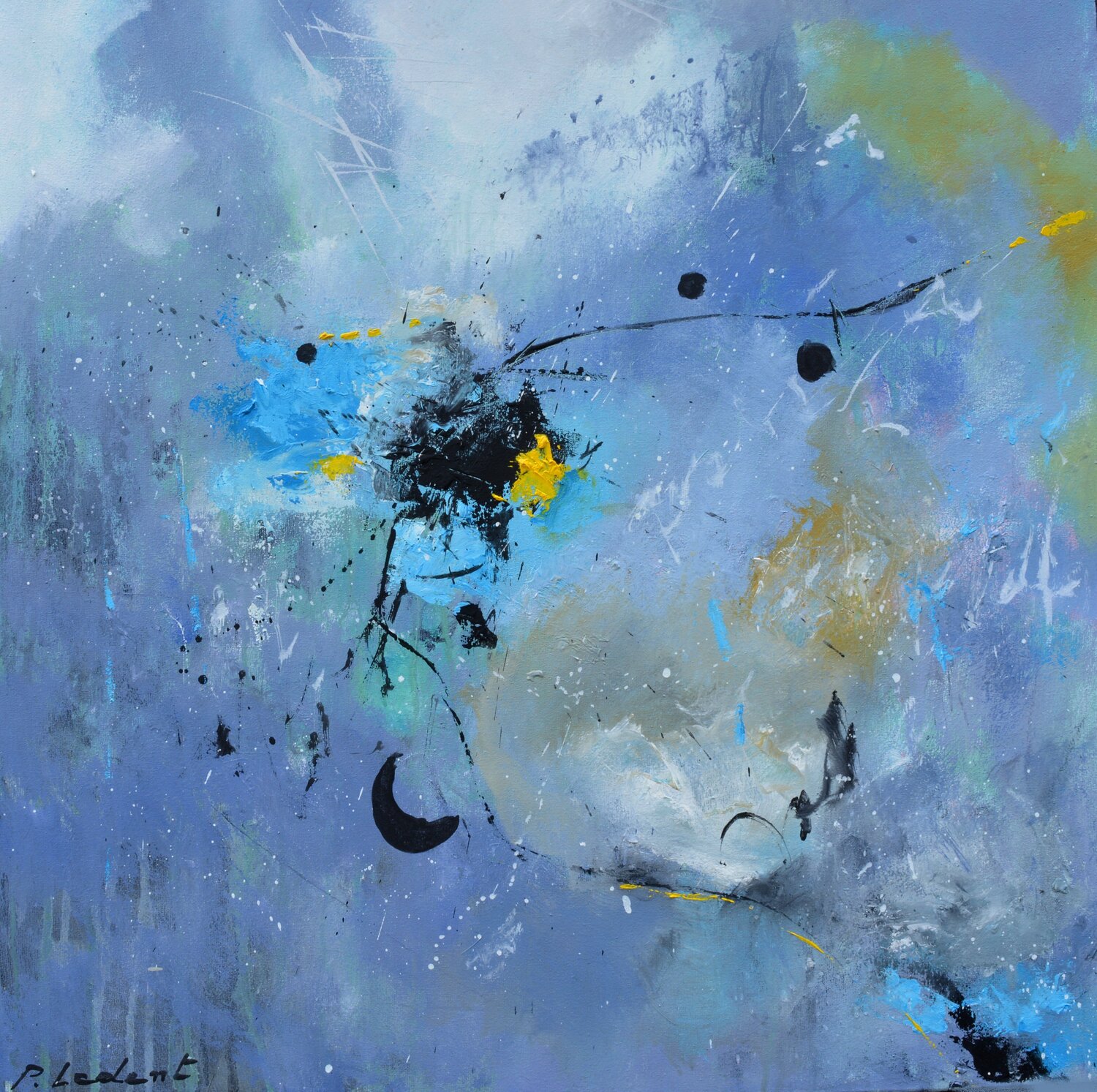 The last vision of Nostradamus Pol Ledent Originalgemälde zu verkaufen