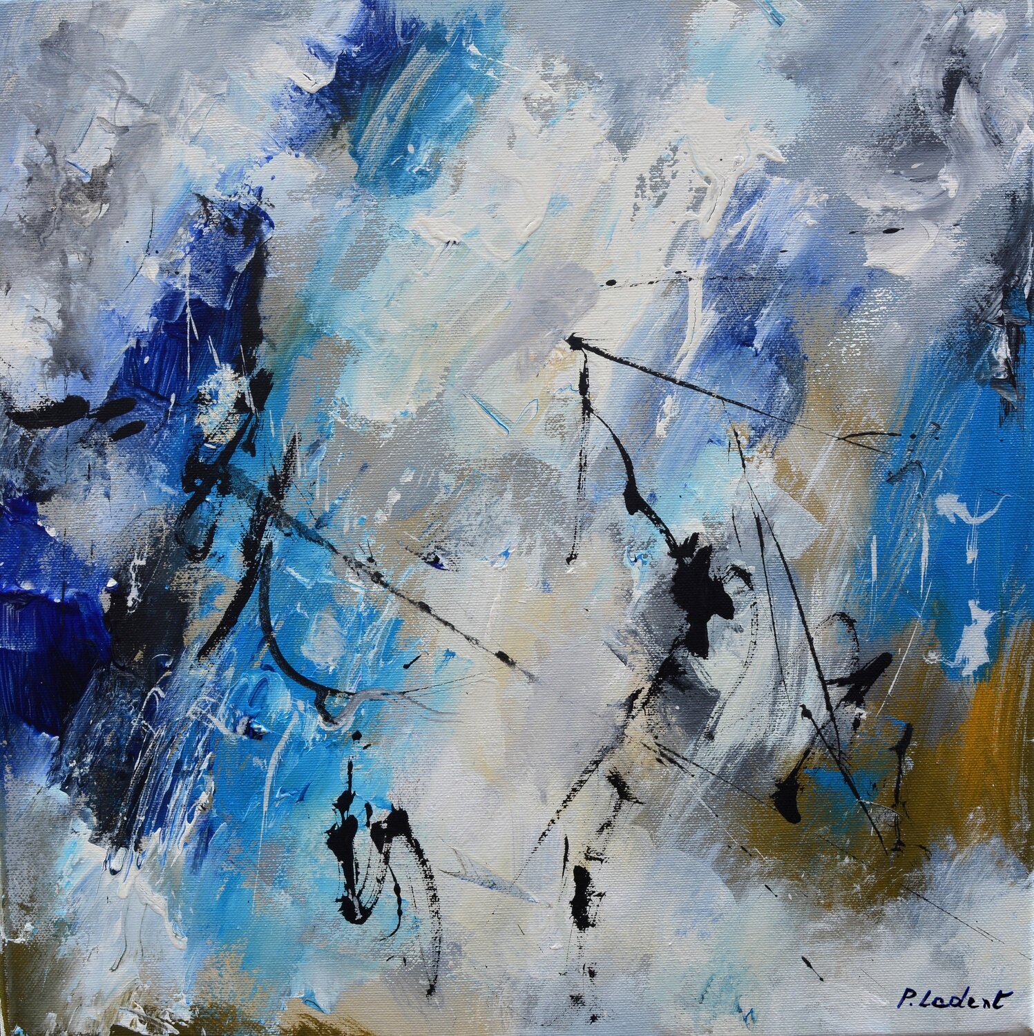 Blue tornado Pol Ledent