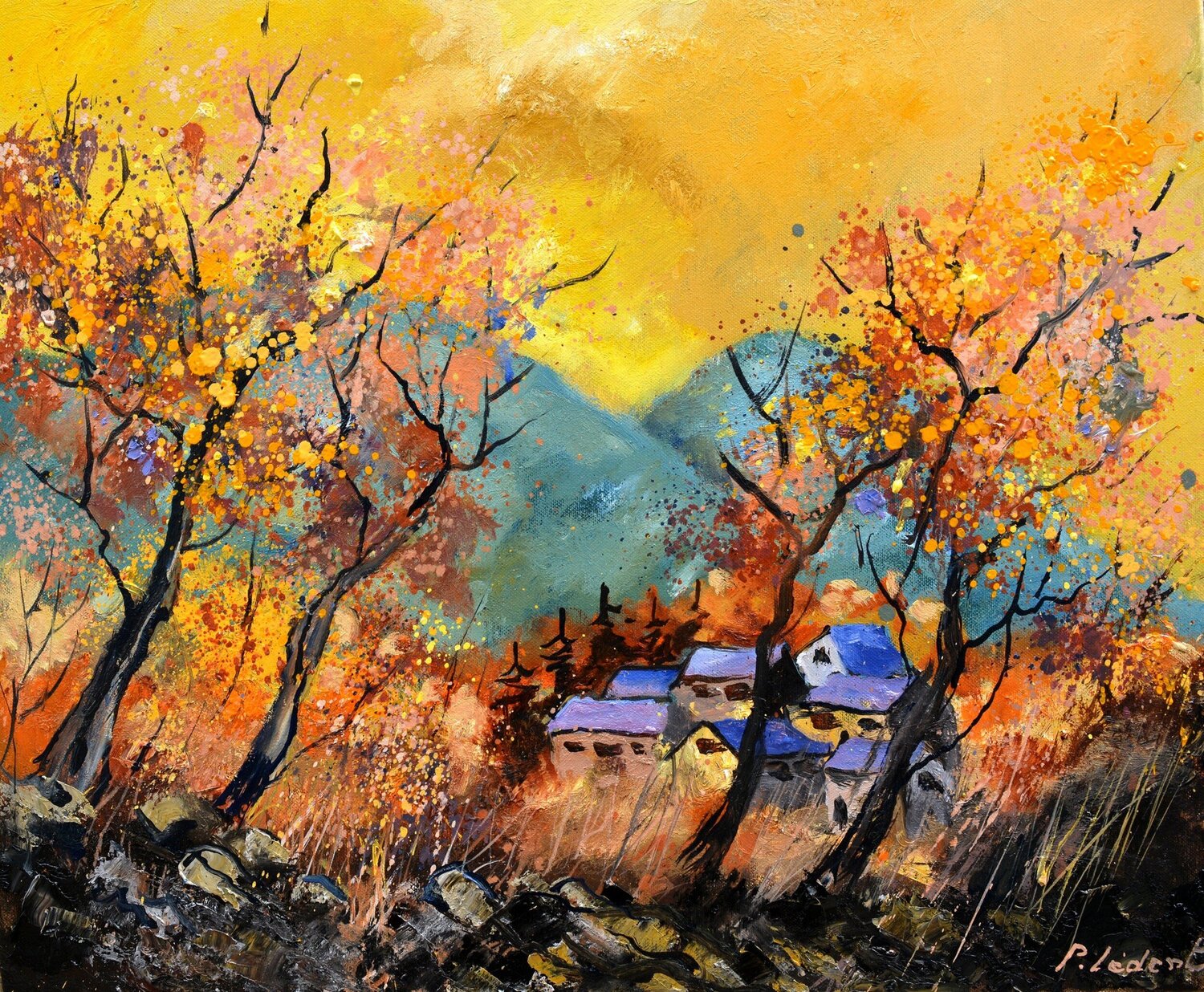 Autumnal scenery Pol Ledent