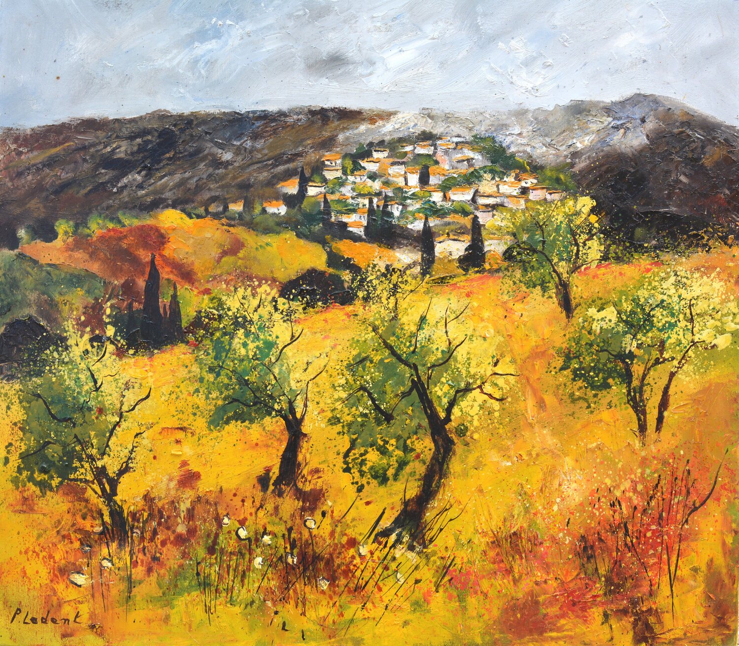 Olive trees in Provence - 8723 Pol Ledent