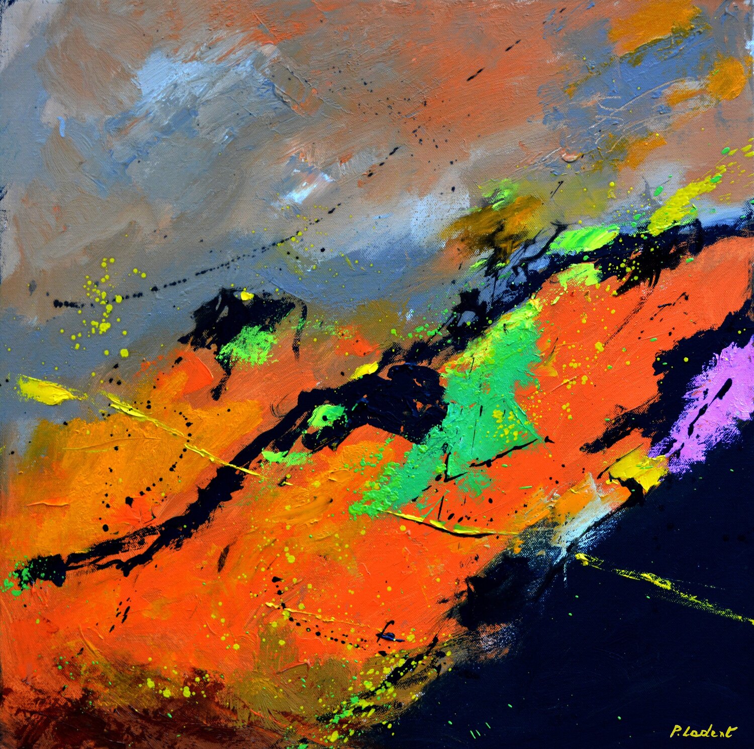 Orange wave Pol Ledent