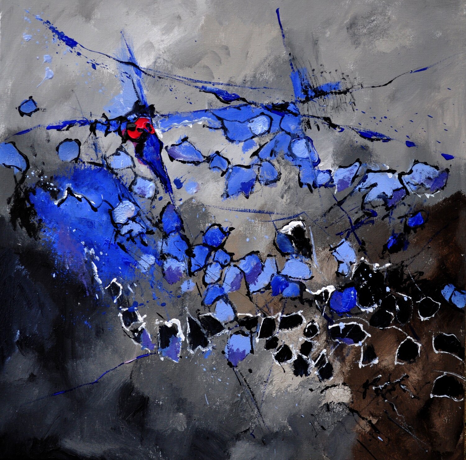 Flying stones Pol Ledent