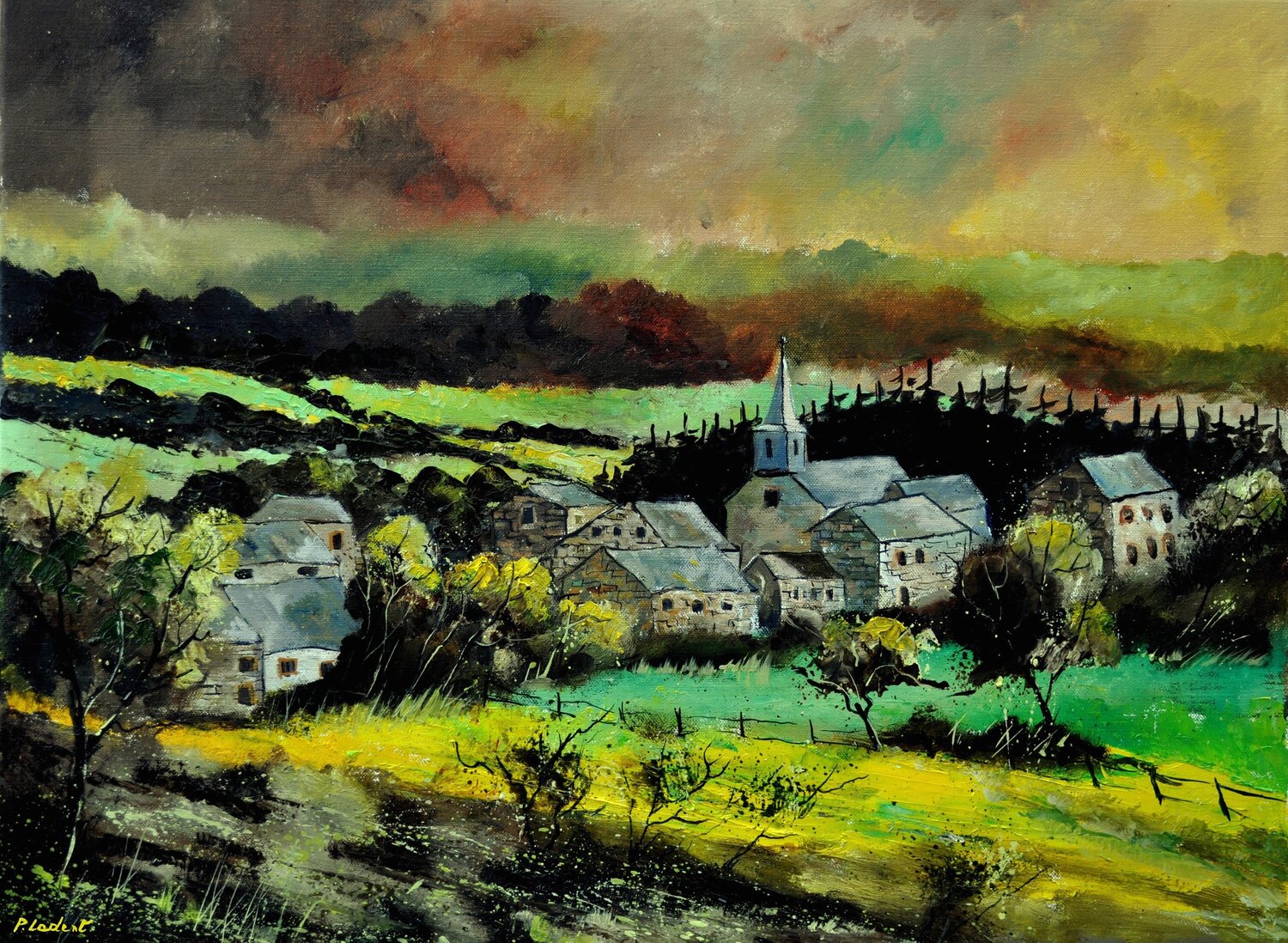 Old village Pol Ledent