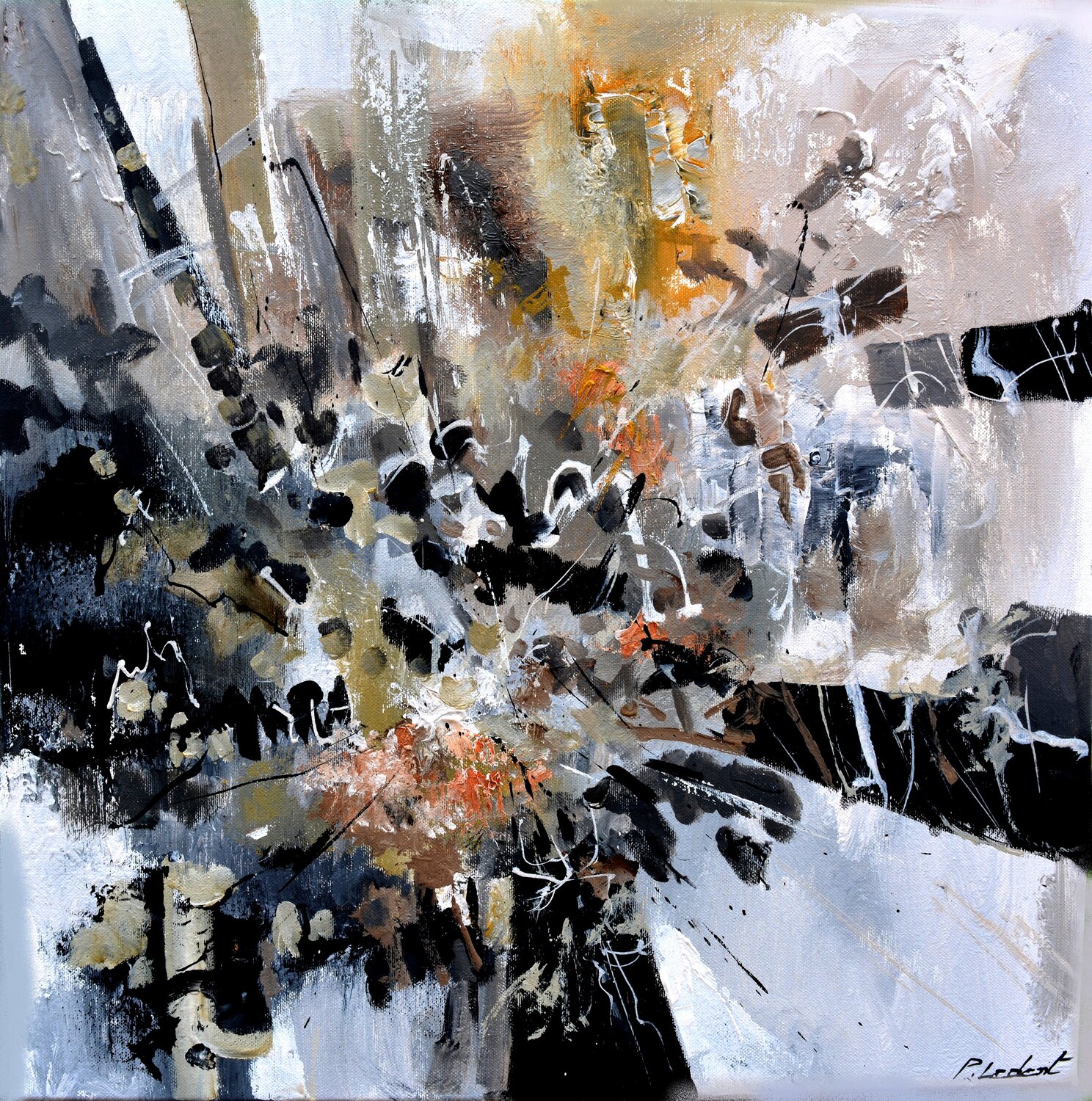 Abstract space ship Pol Ledent