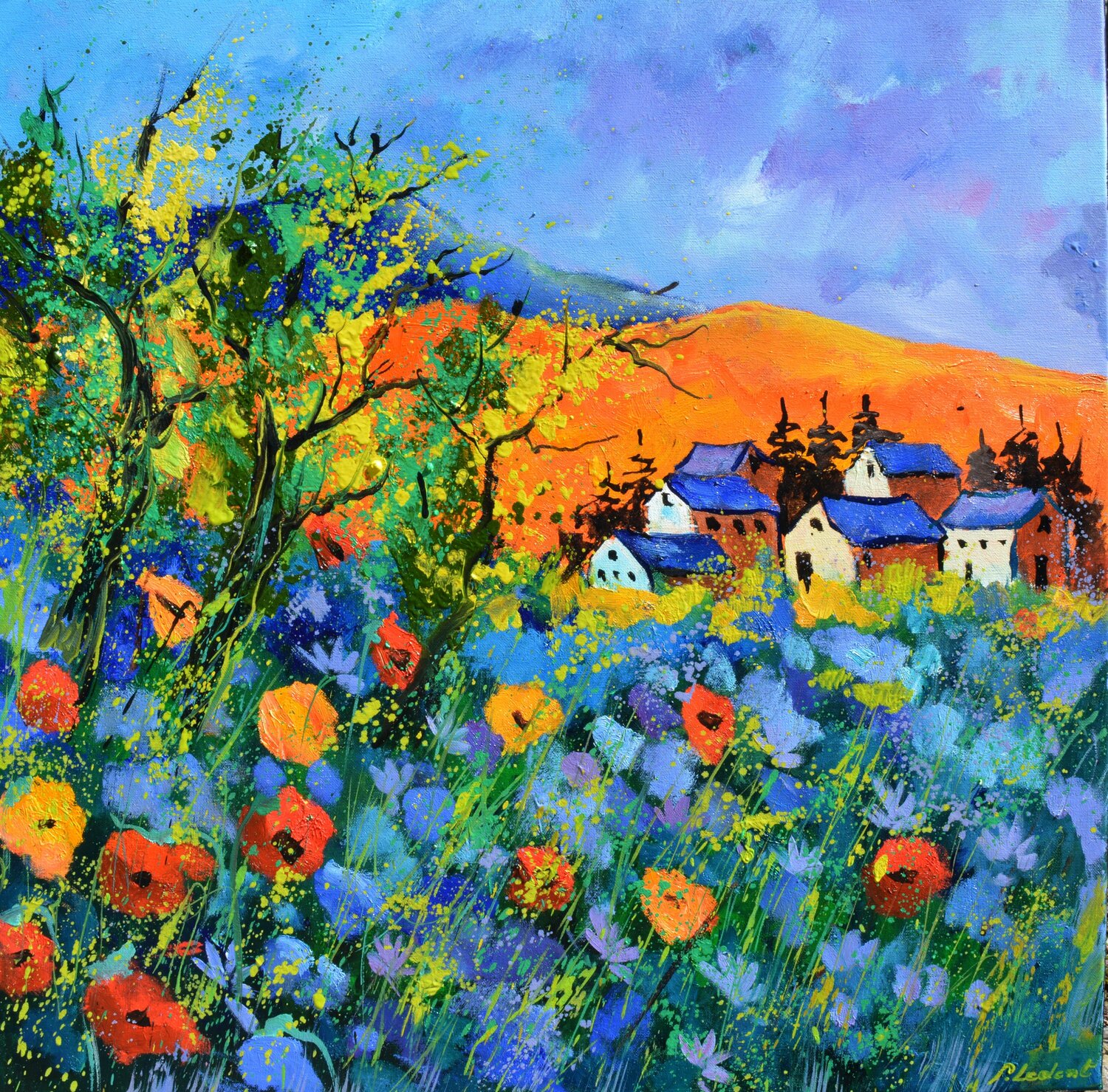 Summer in my countryside  7724 Pol Ledent