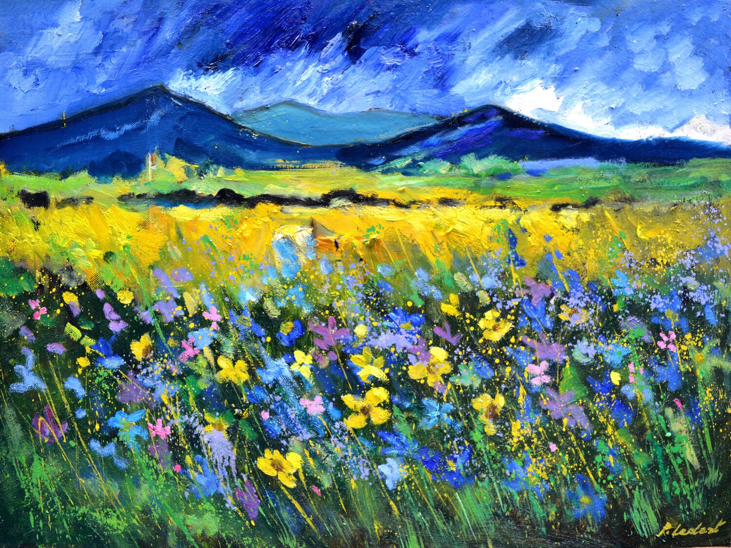 Wild flowers 6824 Pol Ledent