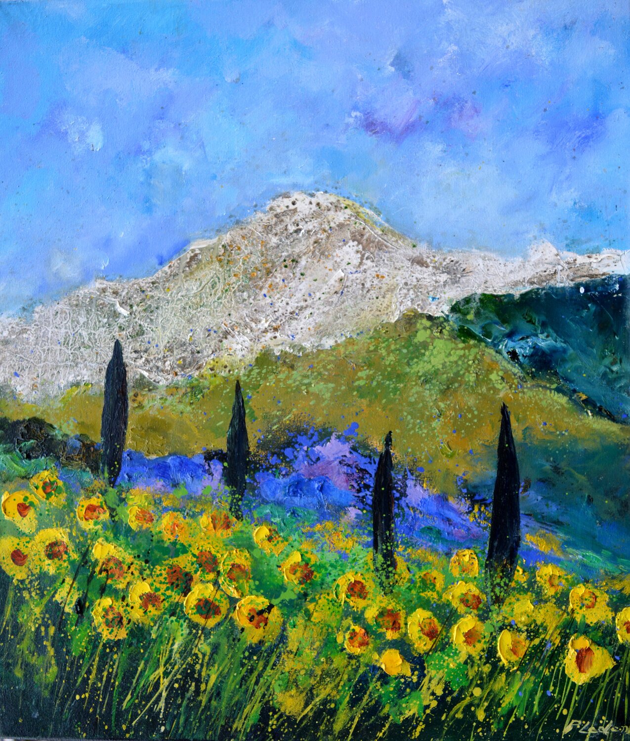 Sunflowers Pol Ledent