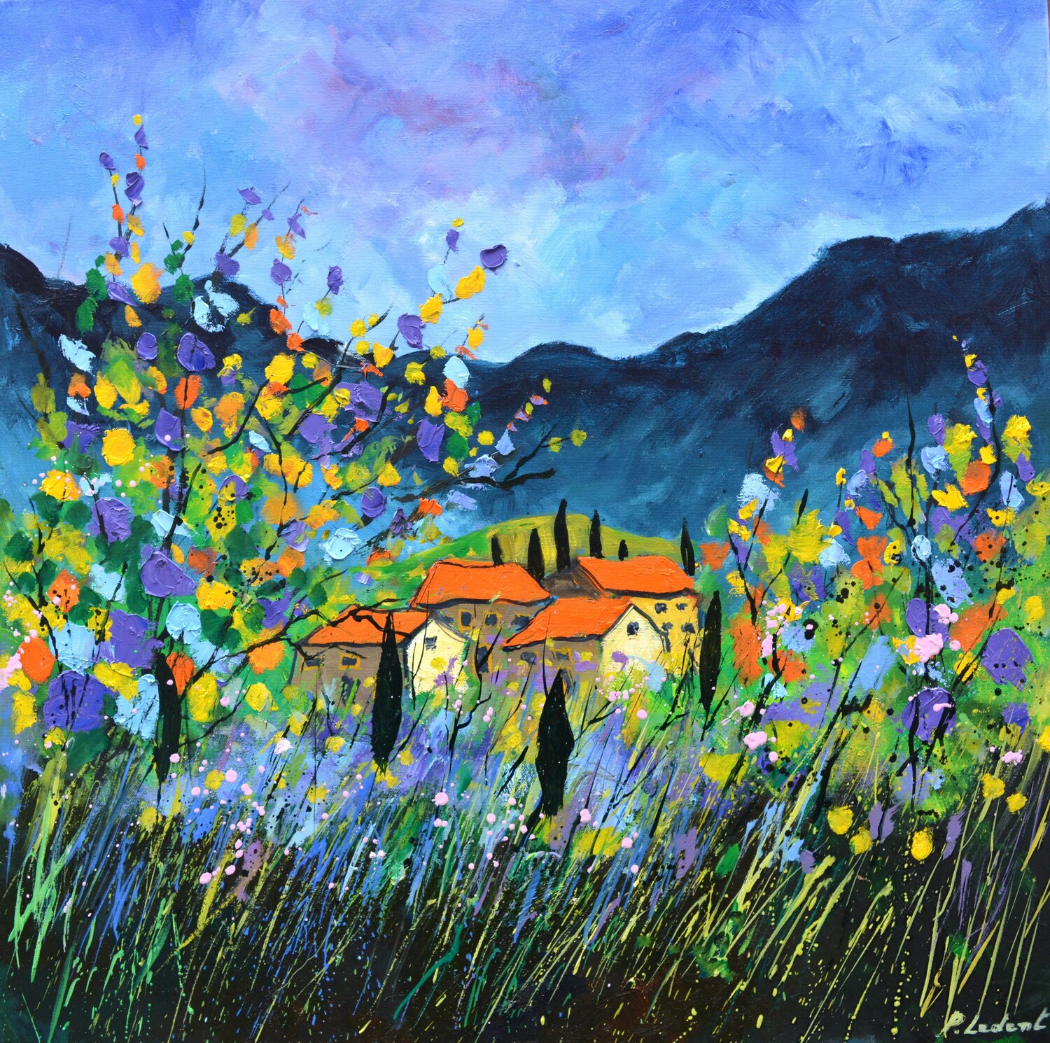 Phantasy landscape Pol Ledent