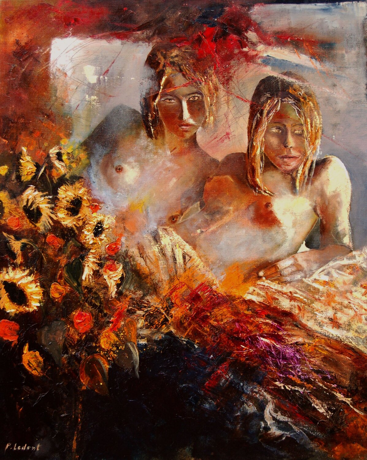 Two friends Pol Ledent