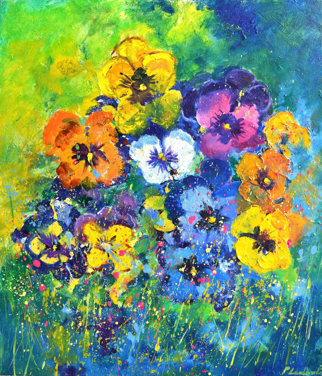 Pansies Pol Ledent