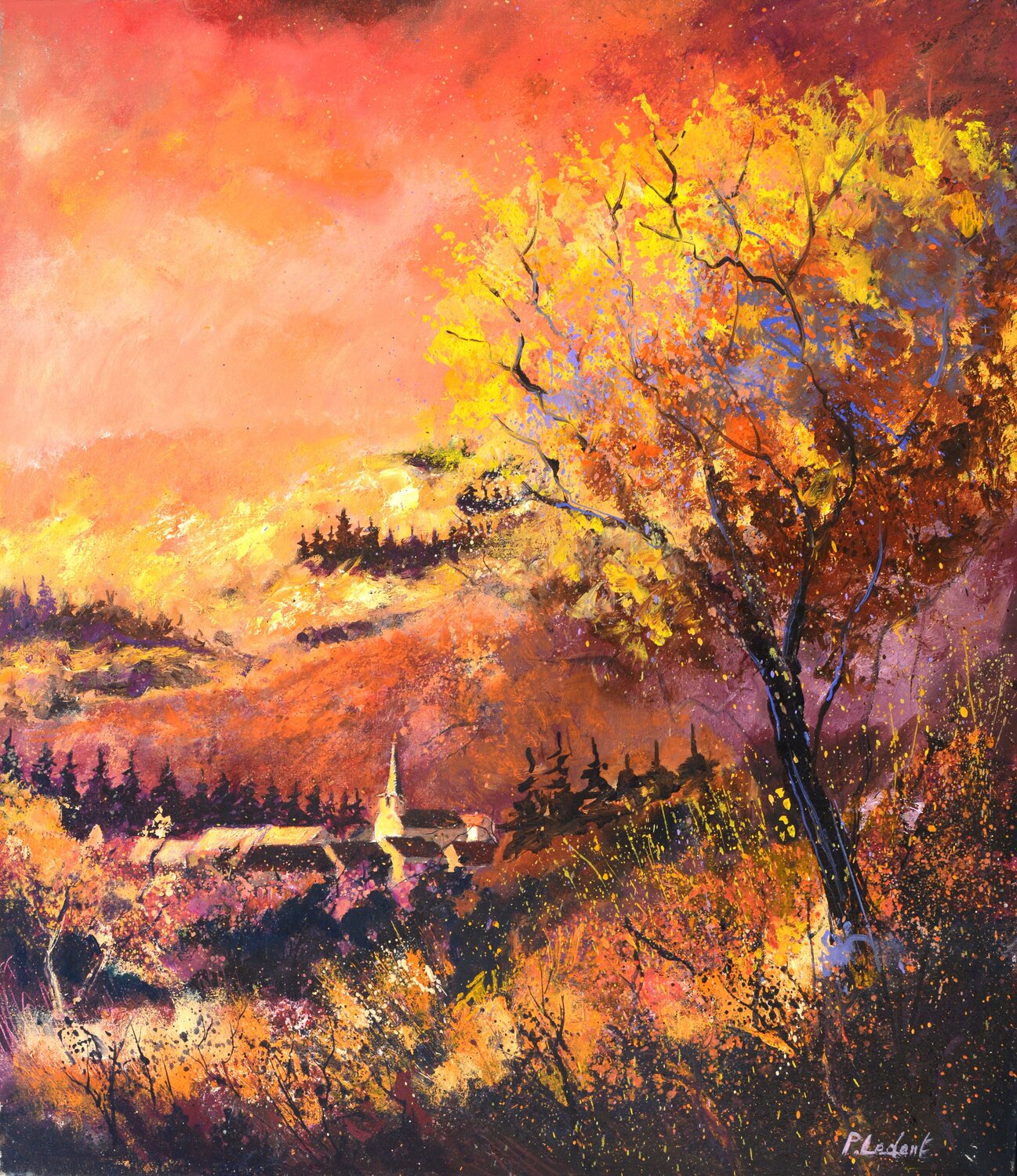 Autumn in my countryside 6725 Pol Ledent