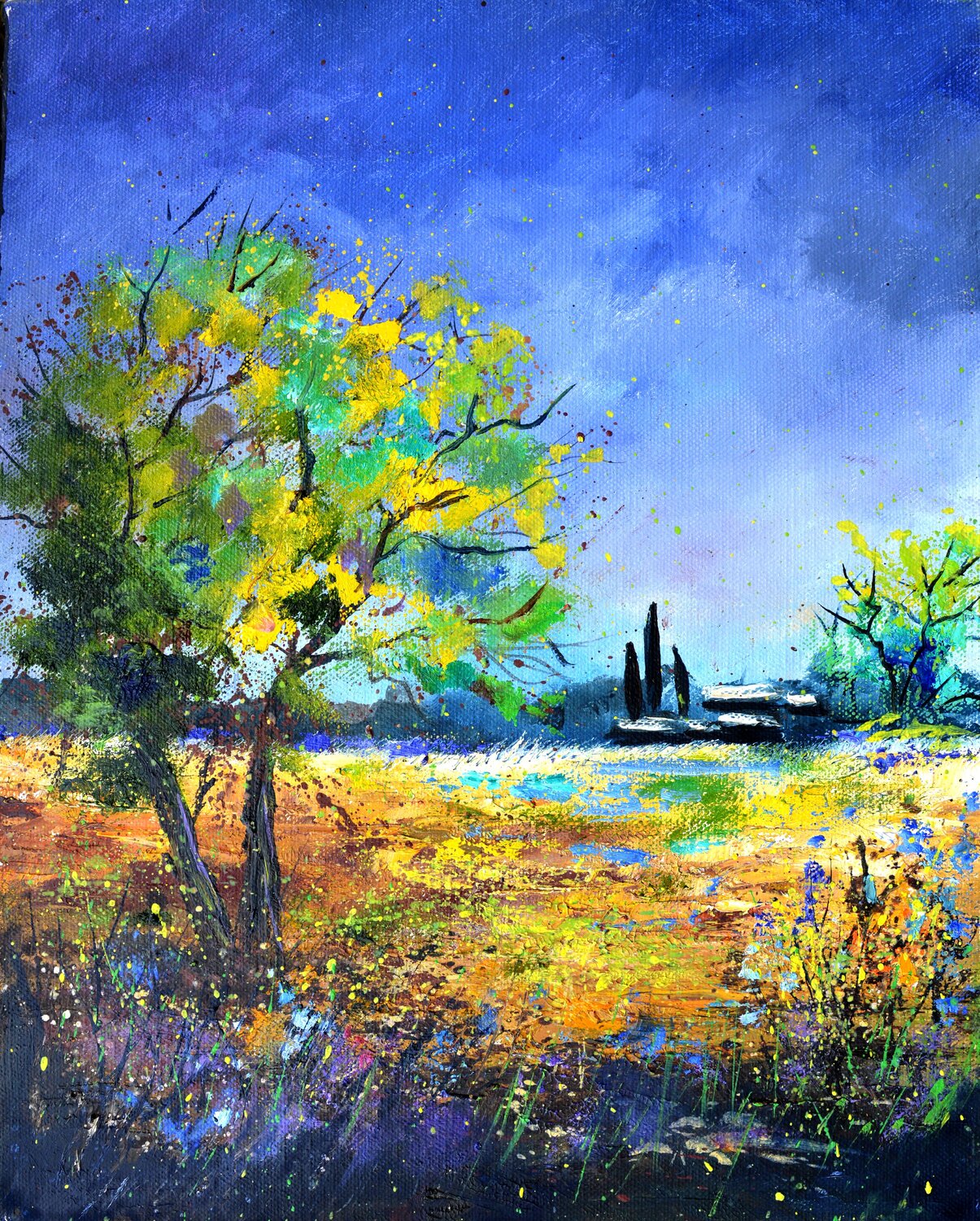 Summer landscape Pol Ledent