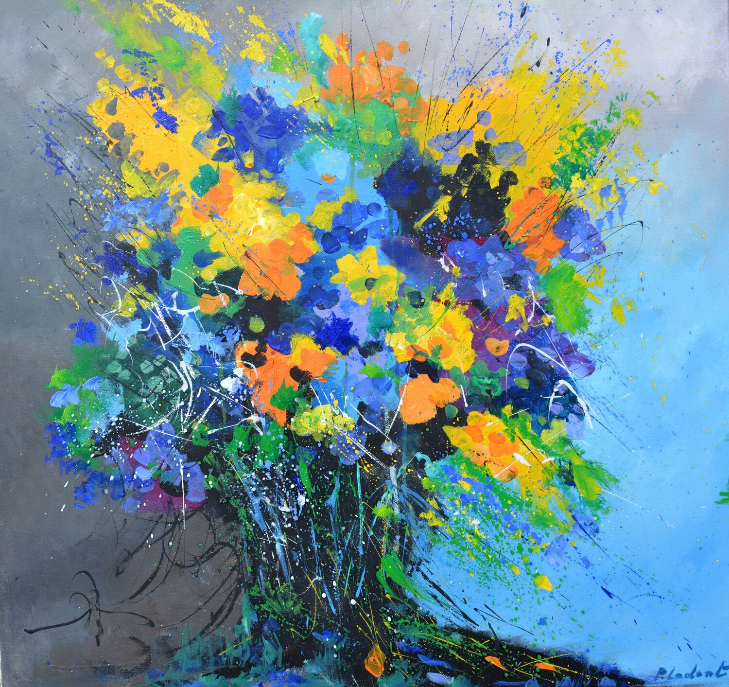 Colors wake the morning Pol Ledent