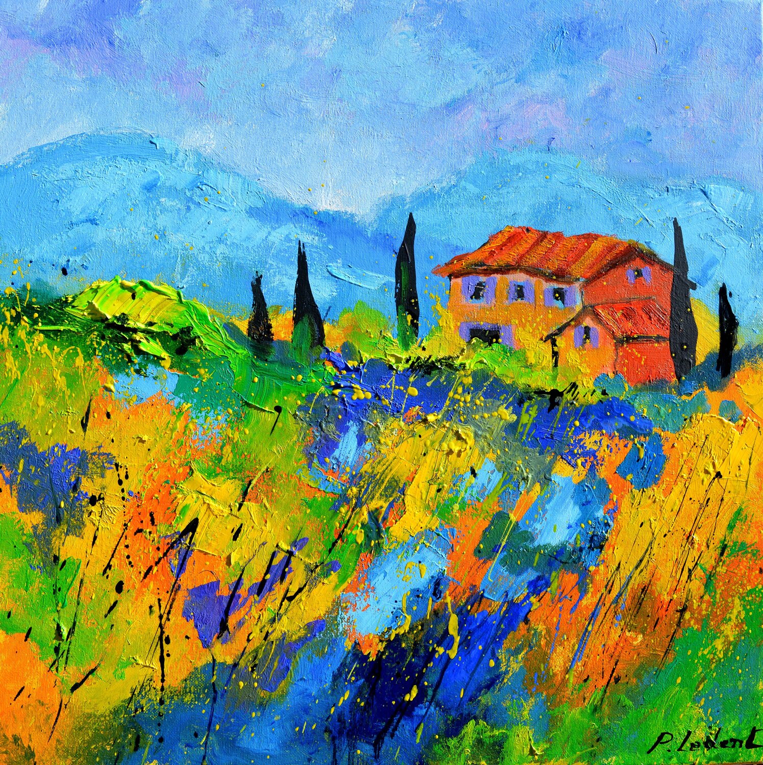 Colourful provence Pol Ledent