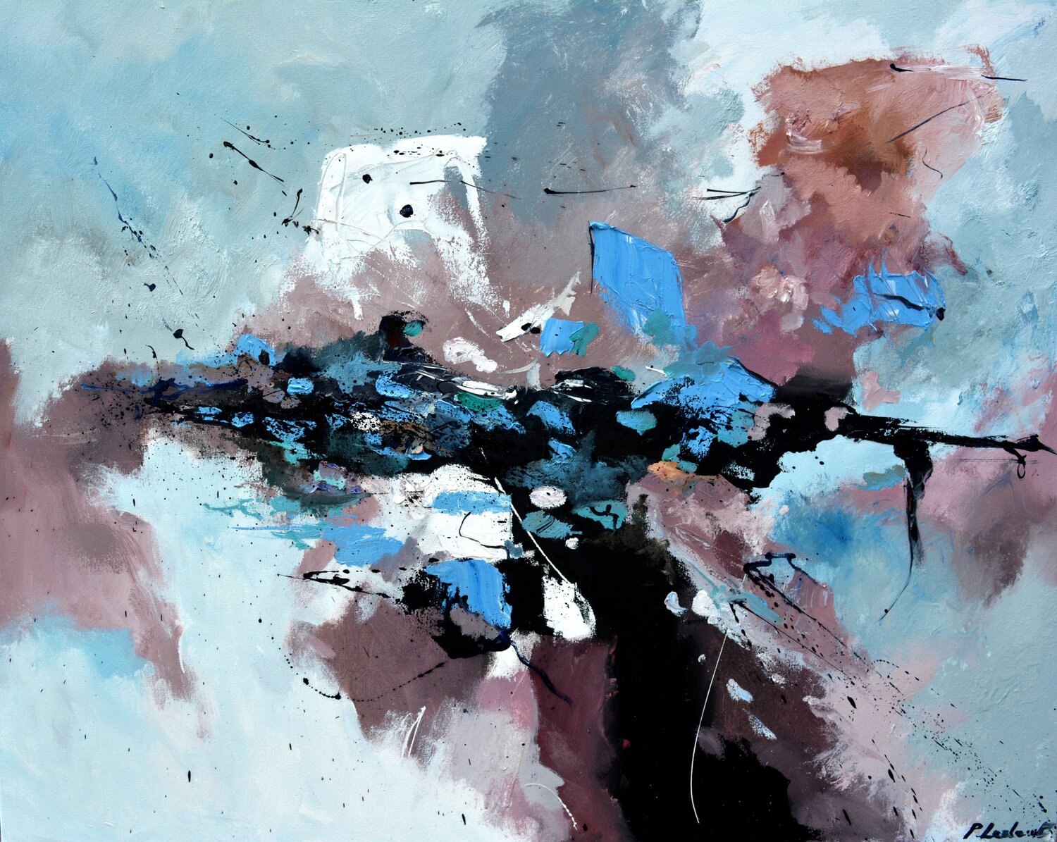 Wings over the foam of dawn Pol Ledent Originalgemälde zu verkaufen