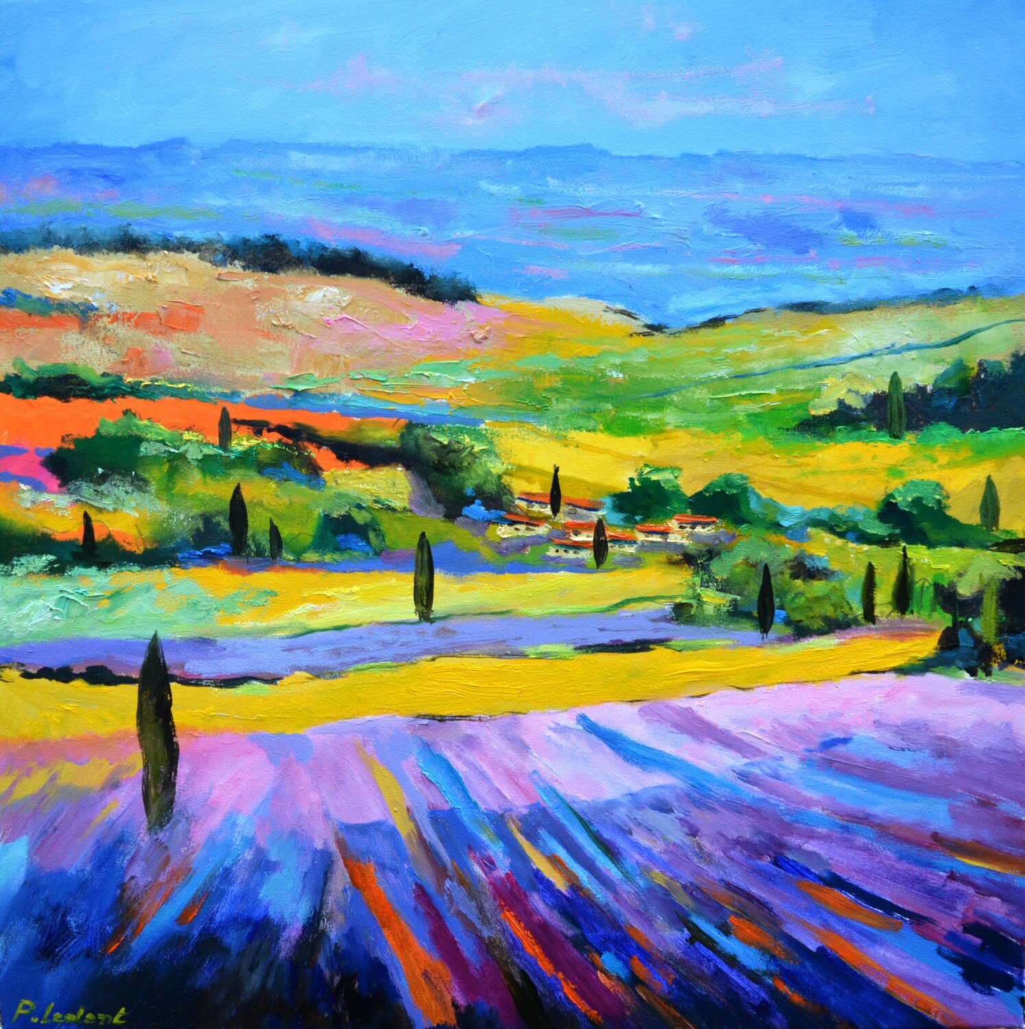 The colours of Provence  7726 Pol Ledent