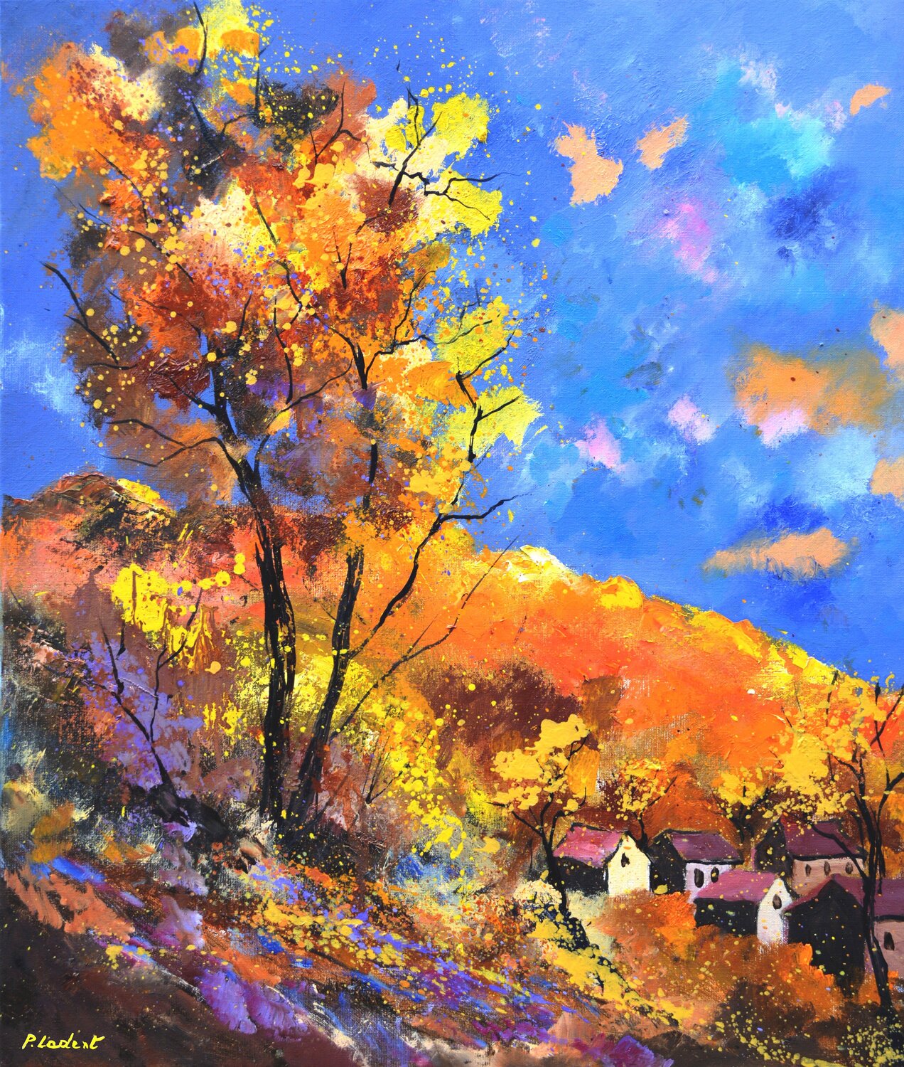 Bright autumn landscape 67 Pol Ledent