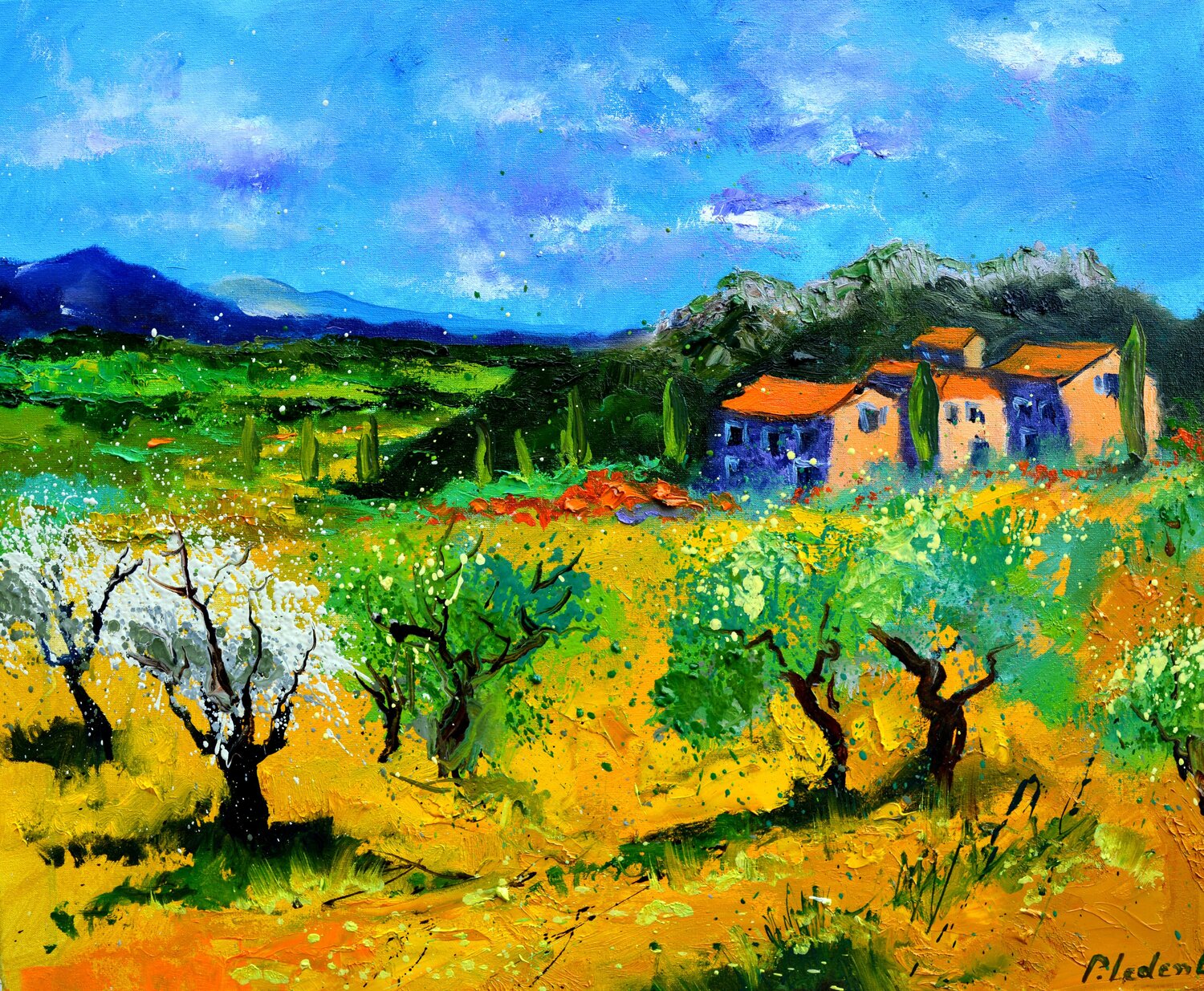 Spring in Provence 6525 Pol Ledent