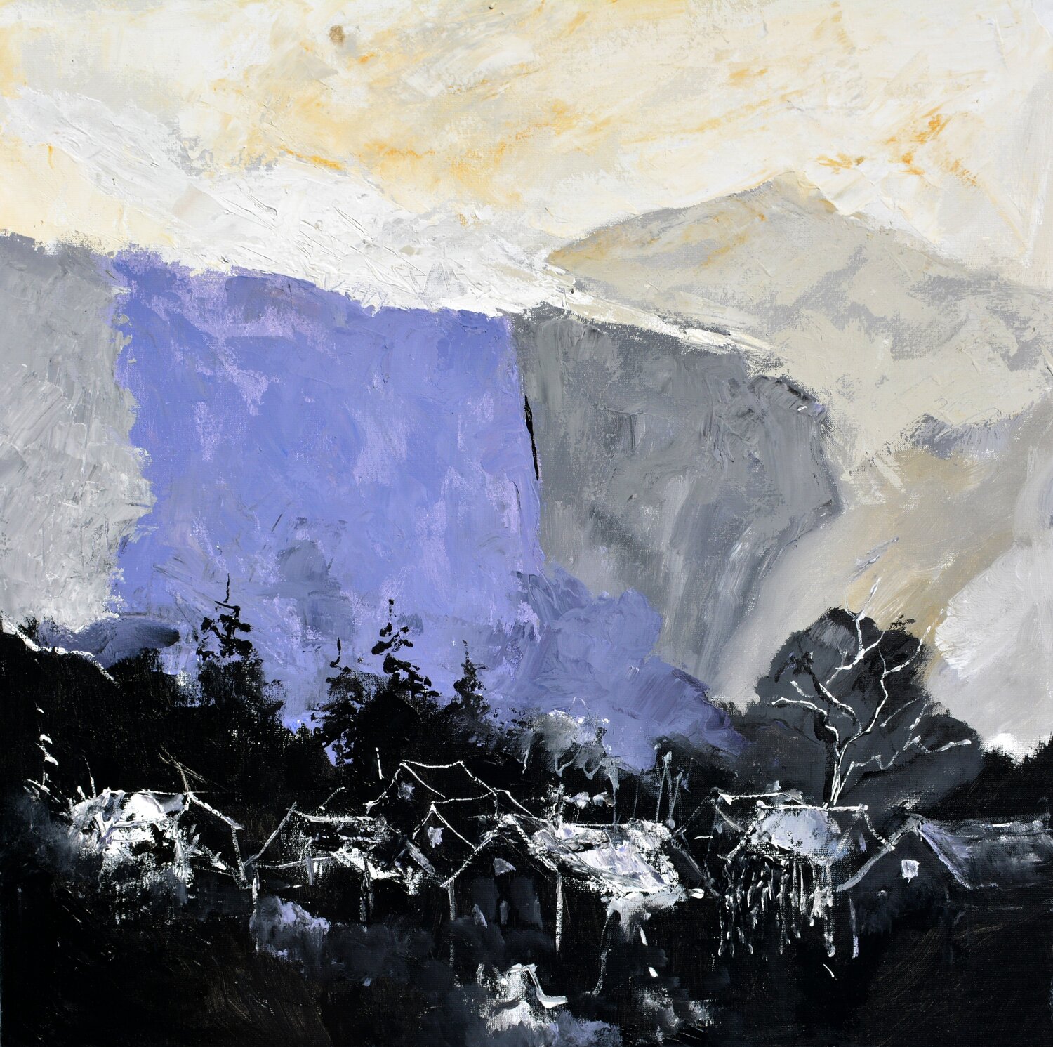 A village waiting for spring Pol Ledent