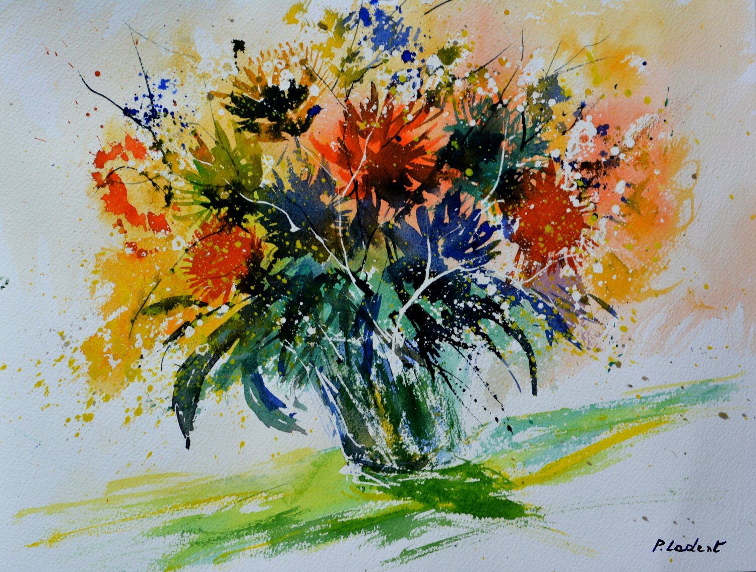 Nature morte - aquarelle 515052 Pol Ledent