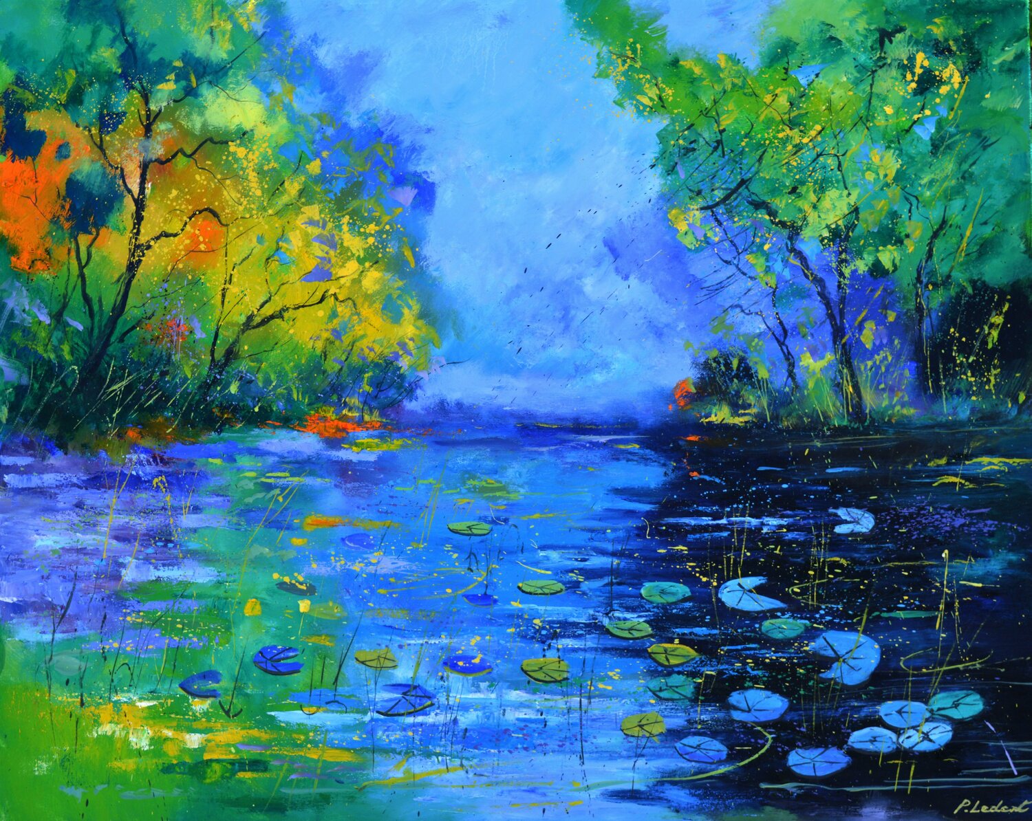 Quelques nympheas Pol Ledent