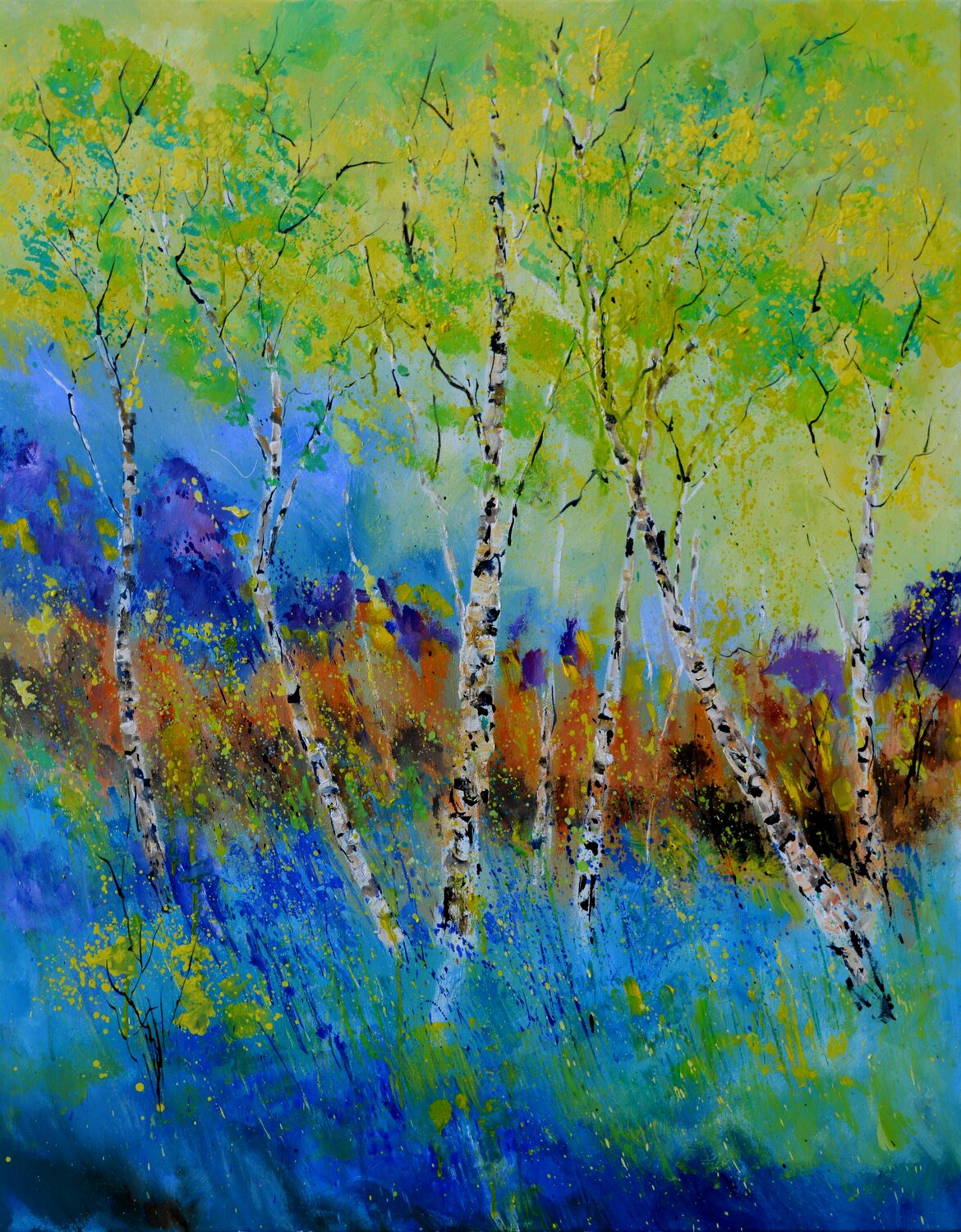 Quelques bouleaux Pol Ledent