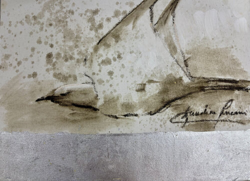 VOLAR... by Claudia Lucini, Painting for Sale on Singulart