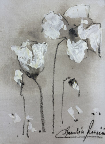 Azucenas Blancas di Claudia Lucini, Pittura in vendita su Singulart