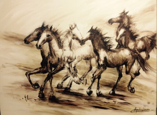 Libres di Claudia Lucini, Pittura in vendita su Singulart