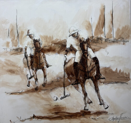 Polo Pasión von Claudia Lucini, Malerei kaufen auf Singulart