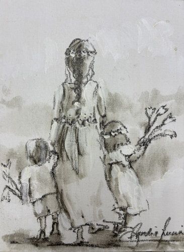 Hijas del Mar de Claudia Lucini, Pintura a la venta en Singulart