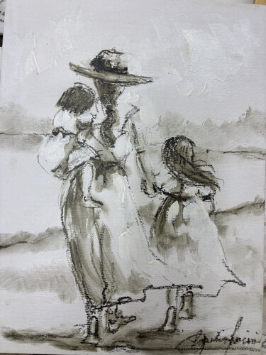 Hijas del Mar by Claudia Lucini, Painting for Sale on Singulart